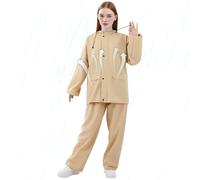 Trajes de lluvia | Abrigos de lluvia ligeros y transpirables - Overol transpirable con capucha reutilizable chaquetas ligeros equitación, pesca, trabajo, senderismo, viajes, mochileros