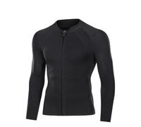 Trajes De Neopreno Traje de Neopreno 2 mm for Hombre y Mujer, for Buceo, Surf, Snorkel Equipo subacuático(D240 BK Jacket Men,L)
