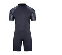 Trajes De Neopreno Traje de Neopreno Manga Corta 3 mm for Hombre y Mujer, for Surf Buceo, Equipo subacuático(Men Black,S)