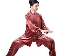 Trajes De Tai Chi Traje de actuación artística, traje de Tai Chi, conjunto de Kung Fu for adultos, manga larga