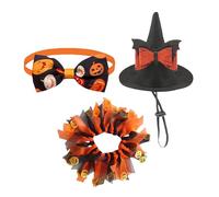 Trajes Para Gansos De Patio - Disfraz De Ganso Para Halloween - Conjunto De Sombrero Naranja, Corbata Y Falda Para Esculturas De 58 Cm, Decoración Exterior Para Fiestas Y