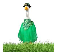 Trajes para Patos De Jardín,Vestuario Todo Tiempo Exterior - Falda Decorativa Otoño Navidad Cumpleaños Entrada Puerta Principal Jardín Patio Y Exterior La Esencia De La Navidad con Diseños Alegres Y