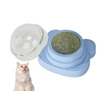 Trak de pelota de hierba gatera - bolas de hierba gatera, gato de gato sano | Bolas de masticación de gato comestibles rotatables naturales, de 360 grados, laming Bubble Toy para gatitos de gatos in