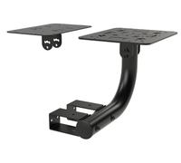 Trak Racer Kit de Montaje para simulador de Volo, Soporte para Joystick y Acelerador Regulable para RS6 MK2, RS8 MK6, TR8, TR8 Pro, Acciaio Resistente para HOTAS, Pedales y Pedales