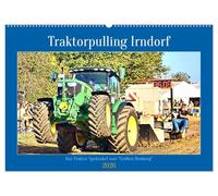 Traktorpulling Irndorf (Wandkalender 2026 DIN A2 quer), CALVENDO Monatskalender: Traktoren im Kampf gegen den Bremsschlitten.