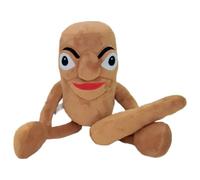 Tralalero Tralala - Figura de peluche de 37cm, divertido tiburón rojo cerebro italiano, italian brainrot, peluche suave para niños y adultos, figura de Tung Tung Tung Sahur