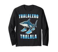 Tralalero Tralala Funny Italian Brainrot Toddler Meme Manga Larga