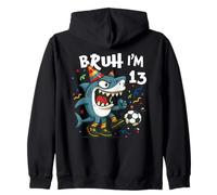 Tralalero Tralala Italian Brainrot Soccer 13th Birthday Sudadera con Capucha