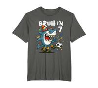 Tralalero Tralala Italian Brainrot Soccer 7th Birthday Camiseta