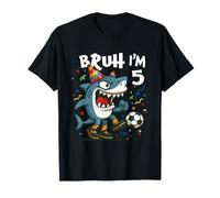 Tralalero Tralala Italian Brainrot Soccer 9th Birthday Camiseta