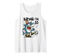 Tralalero Tralala Italian Brainrot Soccer 9th Birthday Camiseta sin Mangas