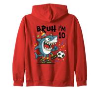 Tralalero Tralala Italian Brainrot Soccer 9th Birthday Sudadera con Capucha