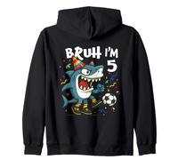 Tralalero Tralala Italian Brainrot Soccer 9th Birthday Sudadera con Capucha