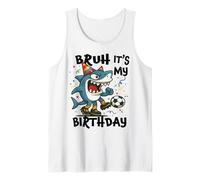 Tralalero Tralala Italian Brainrot Soccer Player Birthday Camiseta sin Mangas