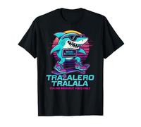 Tralalero Tralala Italian Brainrot Vibes Only - Tiburón Divertido Camiseta