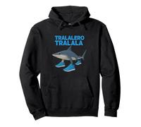 Tralalero Tralala Italiano Brainrot Meme Humor Parodia Sudadera con Capucha
