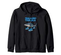 Tralalero Tralala Italiano Brainrot Meme Humor Parodia Sudadera con Capucha