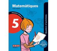 Matemàtiques 5 5º Educacion Primaria Quadern Activitats Tram 2.0 Idiom