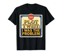 Trama Sarcástico Twist I Was The Problem Meme De Portada De Libro Divertido Camiseta