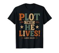 Trama Twist He Lives - Funny Jesus Easter Christian Faith Camiseta