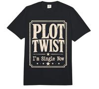 Trama Twist Im Soltero Ahora Divorcio Divertido Comfort Colors Adult Heavyweight T-Shirt