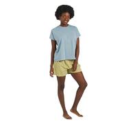 TRAMAS+ Pijama Mujer Verano 100% Algodón Camiseta Manga Fluida y Pantalón Corto, Pijamas de Entretiempo Corto para Primavera y Verano- L, Sisena