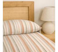 TRAMAS+ Sabanas 150x190 / 200cm 100% algodón Suave, Juego de sábanas 4 Piezas, Sabana Bajera Ajustable, Encimera, 2 Fundas de Almohada 90x45cm, Certificado Oeko Tex - Cama 150, Nala