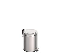 Tramontina Cubo de Basura de acero inoxidable con pedal 5L