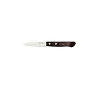 Tramontina - Cuchillo para Frutas y Verduras - Polywood con Lámina de Acero Inoxidable y Mango de Madera Tratada - Castaño - 7,5 cm