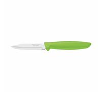 Tramontina Cuchillo Pelador de Verduras Plenus Verde 3" Acero Inoxidable