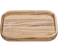 Tramontina Fuente Bandeja de Madera de Teca para servir Churrasco Essencial 40 x 25 cm