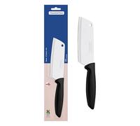 Tramontina - Hachuela con Lámina en Acero Inoxidable y Mango de Polipropileno - Plenus - Negro - 13 cm