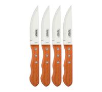 Set de Cuchillos para Carne Tramontina Dynamic 25 cm Jumbo Madera Acero Inoxidable 4 Unidades