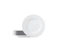 Tramontina Juego de Platos Llanos de porcelana blanca Ingrid 27 cm, 6 piezas