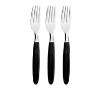 Juego de Tenedores de Mesa 3 Piezas Ipanema Negro 19,1cm Tramontina