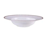 Tramontina Plato Pasta Rústico Marron en Porcelana 27 cm