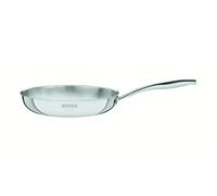 Tramontina - Sartén Grano, de Acero Inoxidable y Terminación Brillante, con Cuerpo Triple y Mango, 20 cm y 1,2 L
