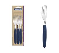 Juego de Tenedores de Mesa 3 Piezas Ipanema Azul 19,1cm Tramontina