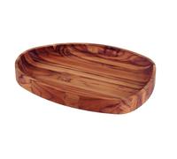 Tramontina - Tabla Bandeja de Madera de Teca para Servir 44 x 33 x 5 cm - Churrasco Premium FSC