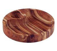 Tramontina Tabla Bandeja de Madera Teca certificada para Servir Churrasco Premium 31 x 5 cm