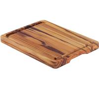Tramontina Tabla de Madera Teca Churrasco Premium 40 x 30 cm | para Presentación y Corte