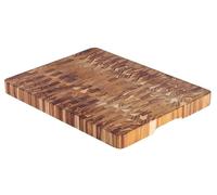 Tramontina Tabla de Madera Teca FSC® para Cortar y Servir Cubus Churrasco Premium 50 x 38 cm