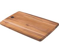 Tramontina Tabla de Madera Teca para Presentación y Corte 28 x 19 cm, Kitchen FSC®