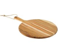 Tramontina Tabla para Pizza Redonda en Madera de Teca certificada Provence 40 x 28 cm