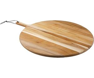 Tramontina Tabla Redonda para Pizzas de Madera Teca Certificada Provence 52 x 40 cm