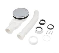 Trampa de desagüe delgada para baño con agujero redondo de 90 mm de diámetro, diseñado para adaptarse a sistemas de ducha estándar para un drenaje eficaz