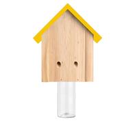 Trampa de madera para abejas de carpintero para exteriores, Effektive Lösung Gegen Holzbienen, Schont Nützliche Insekten, Wetterbeständig, Rustikales Design, Für Außenbereiche Geeignet