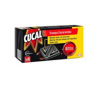 Trampa Doble Cebo Para Cucarachas 6 Ud