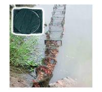 Trampa for camarones y cangrejos de 7,9 a 52,5 pies de Largo, trampas for Peces, Red de Pesca de Agua Salada, Captura automáticamente más Peces fácilmente(Long3.4m/11.2Ft)