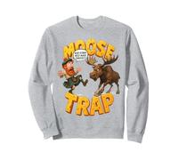 Trampa para Alces - Divertido diseño de Juego de Palabras escocés Sudadera